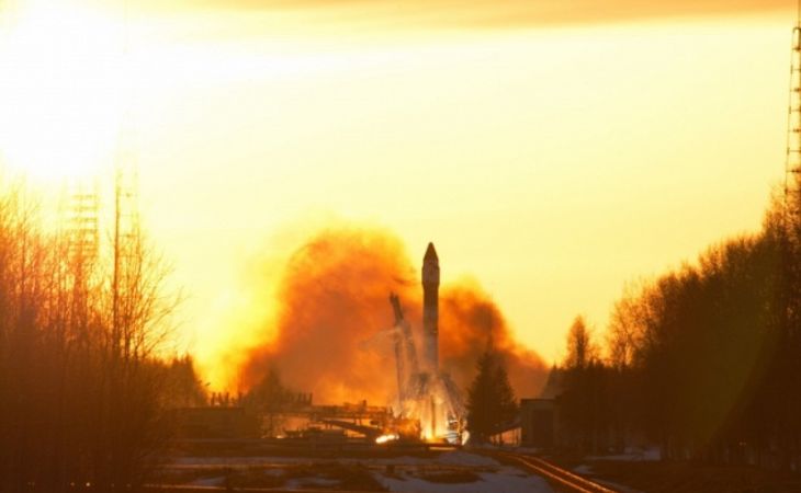 Стартовавшая с Плесецка экспериментальная ракета упала в Архангельской области