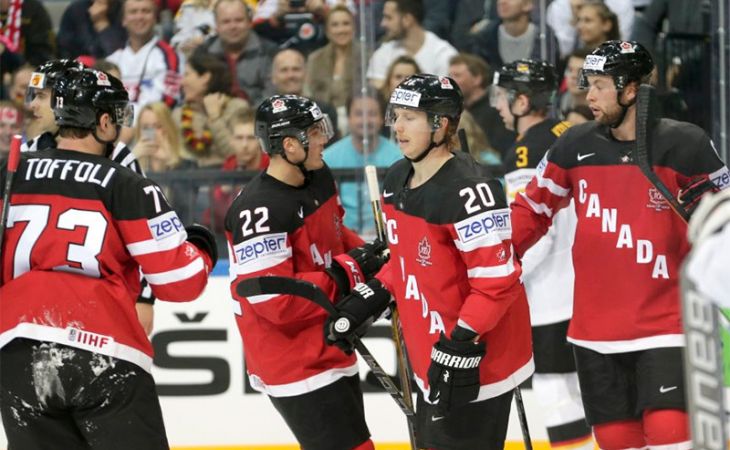 Сборная Канады забросила 10 шайб в ворота команды Германии