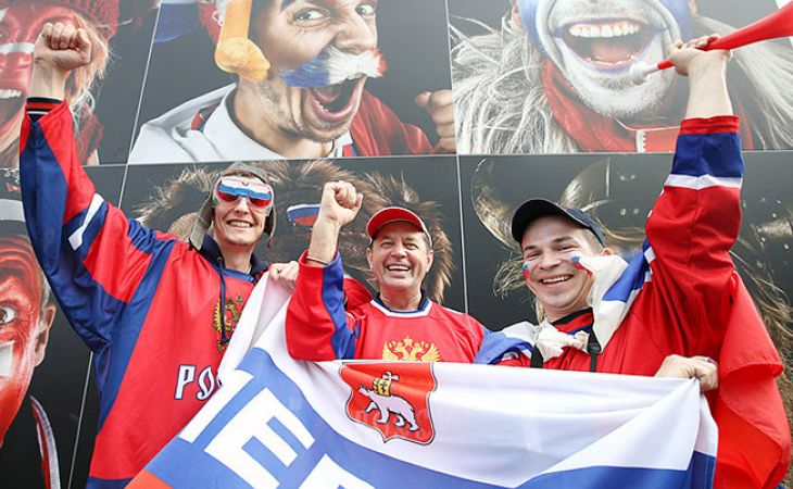 Сборная России в день 70-летия Победы выиграла со счетом 7:0