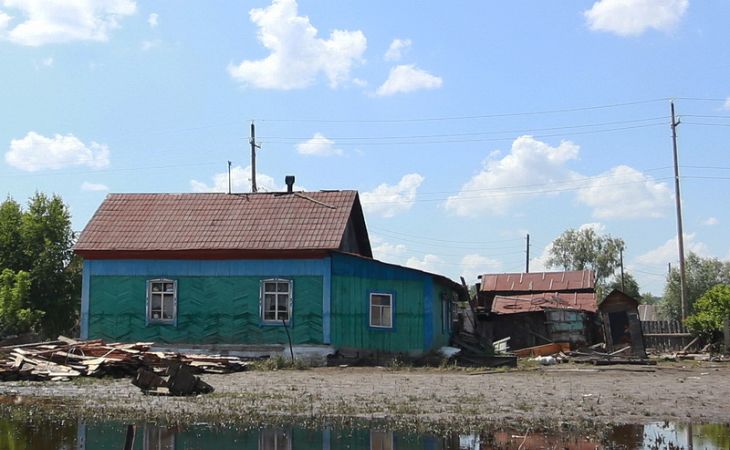 Менее 50 домов остаются подтопленными в Алтайском крае