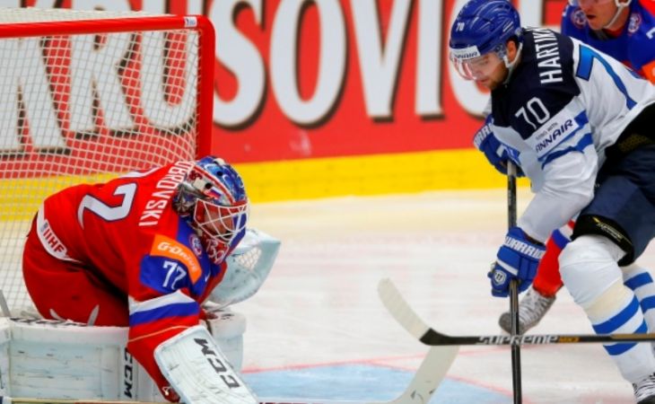 Сборная России проиграла финнам и сыграет в четвертьфинале со Швецией