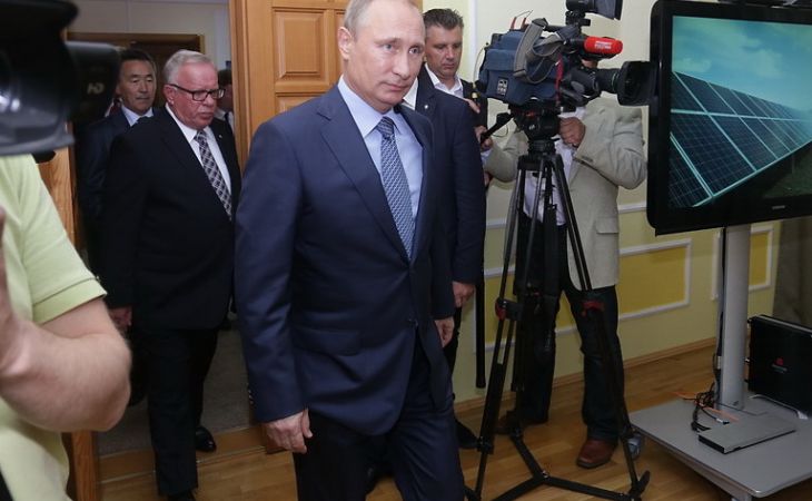 Путин прибывает в Республику Алтай на отдых