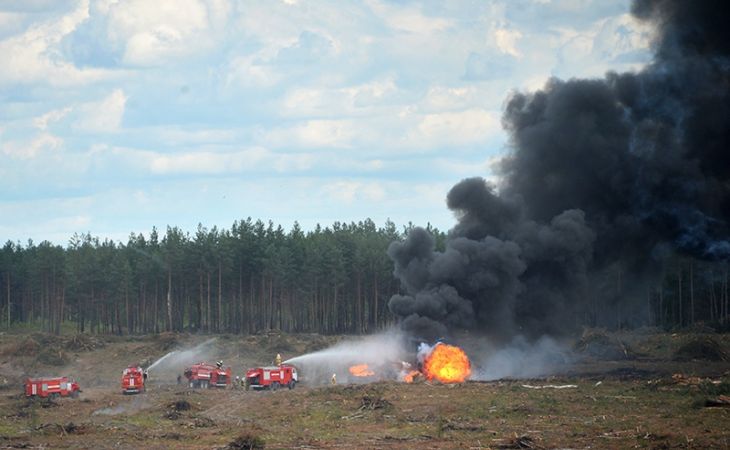 Под Рязанью во время авиашоу разбился Ми-28Н, пилот погиб