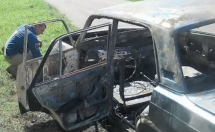 Двое детей сгорели в неисправной машине на Алтае