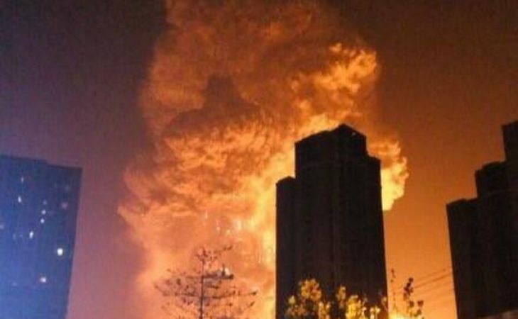 Взрыв в китайском Тяньцзине сравнили по мощности с ядерным