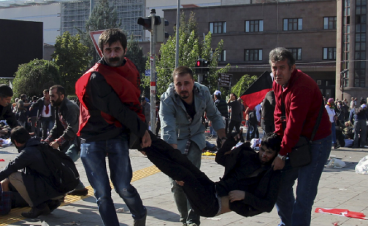 86 человек погибли, почти 190 ранены во время теракта в столице Турции