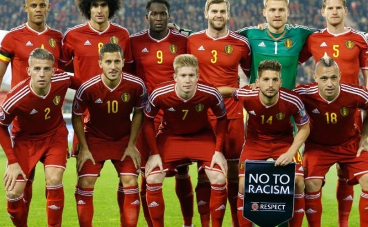 Сборная Бельгии по футболу стала самой сильной в мире