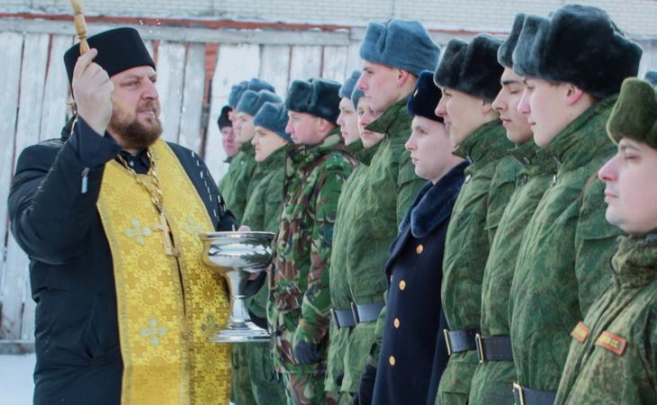 Алтайские призывники будут служить в армии "c Богом"