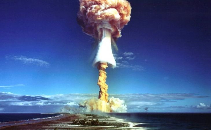 Испытание новейшей ядерной бомбы прошло в США