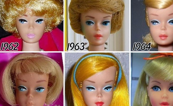 Эволюция куклы Барби с момента создания и до наших дней - фото