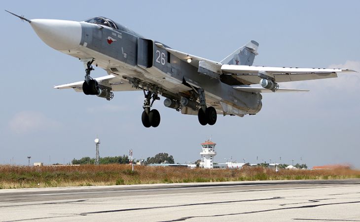Почти 500 объектов боевиков разбомбили за выходные самолеты ВКС РФ