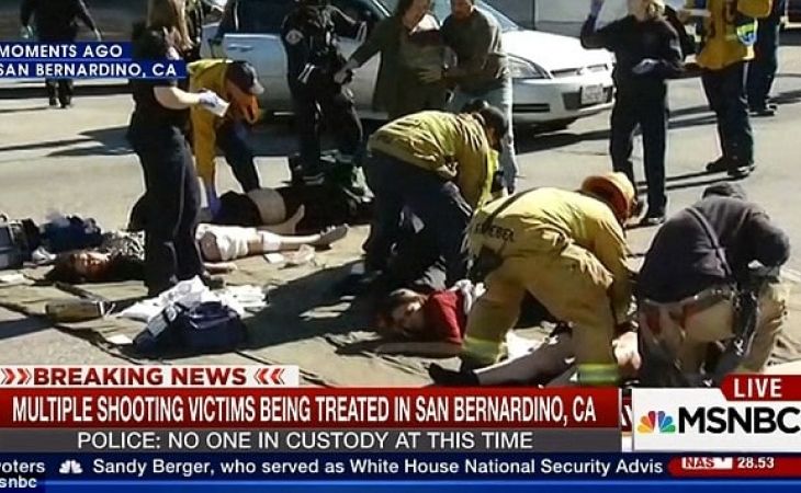 14 человек убиты в результате стрельбы в Калифорнии