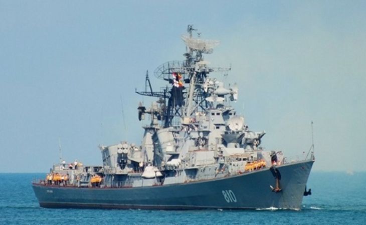 Российскому кораблю пришлось открыть предупредительный огонь по турецкому судну