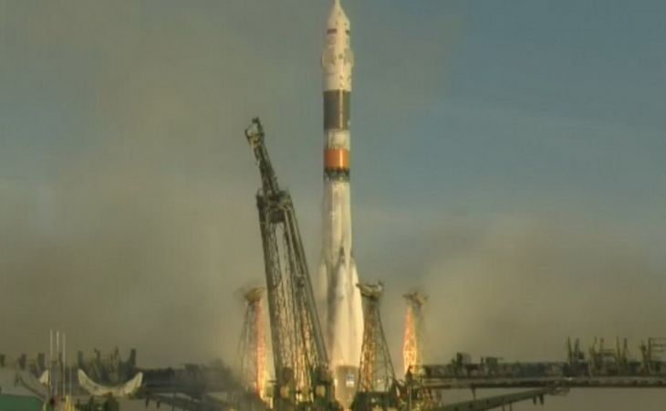 Пилотируемый корабль "Союз ТМА-19М" успешно стартовал с космодрома Байконур