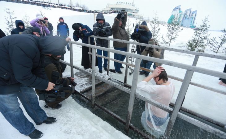 Обряд водосвятия может не состояться на Оби из-за тёплого декабря в Барнауле