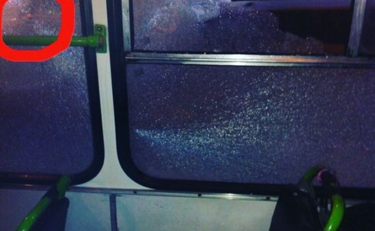 Пассажирский автобус в Барнауле обстреляли из пневматики в районе Потока