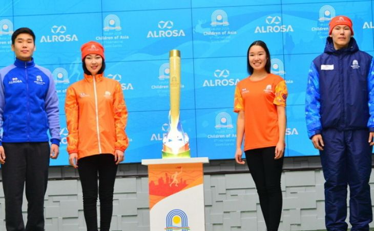 Факел VI Игр "Дети Азии" презентовали в Якутске