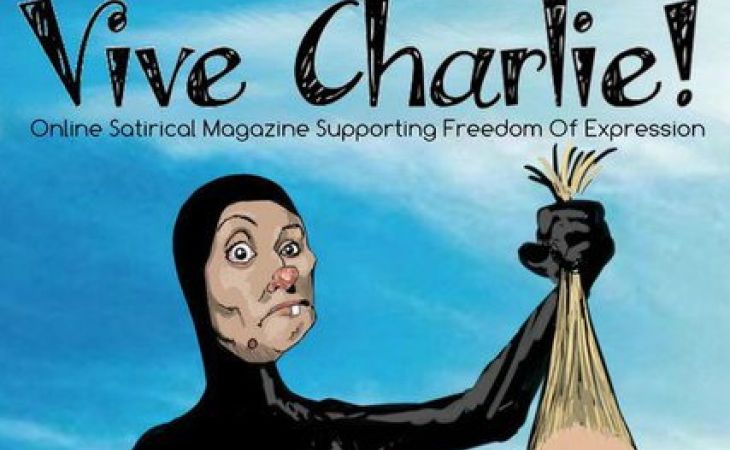 Британский Vive Charlie поместил на обложку карикатуру на няню, убившую ребенка в Москве