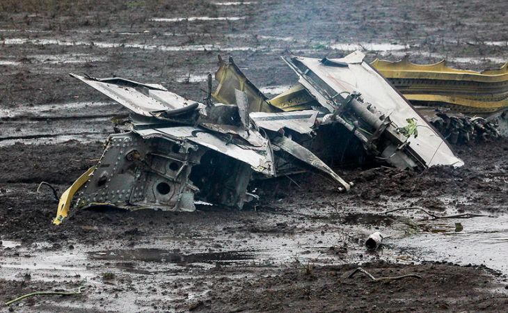 У разбившегося в Ростове-на-Дону самолета заклинило руль