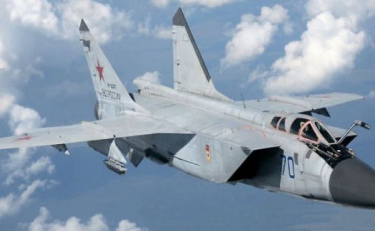 Российский МиГ-31 перехватил разведсамолет США в районе Камчатки