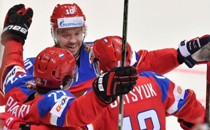 Россия обыграла Латвию в матче ЧМ-2016 по хоккею
