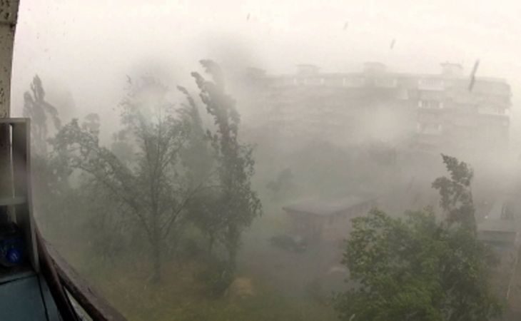 В Алтайском крае объявлено штормовое предупреждение