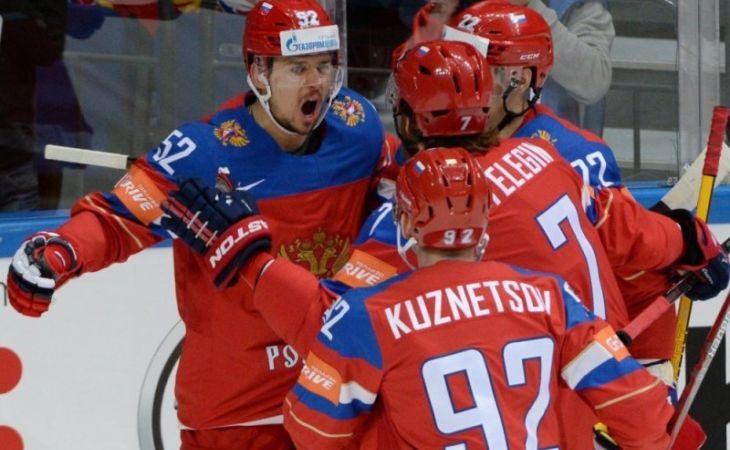 Сборная России разгромила США в матче ЧМ по хоккею