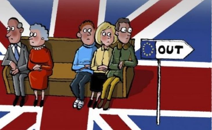 Жители Великобритании проголосовали за выход из ЕС