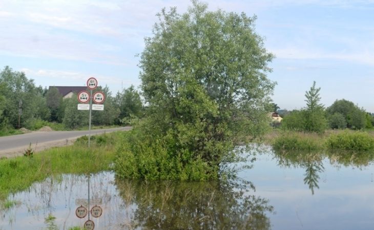 Уровень воды в Оби в районе Барнаула за сутки снизился на 11 сантиметров