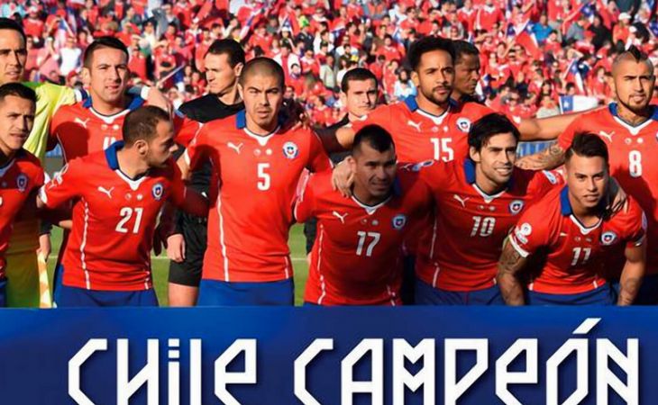 Сборная Чили по футболу выиграла Кубок Америки