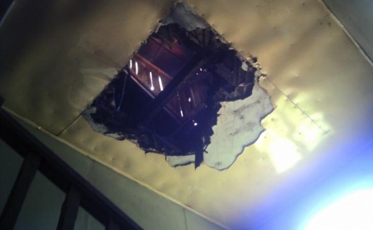 Потолок рухнул в детской больнице Новосибирска