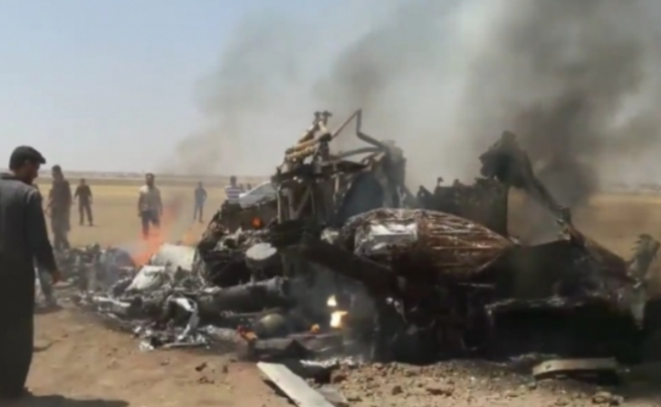 В Сирии сбит российский вертолет Ми-8: погибли пять человек