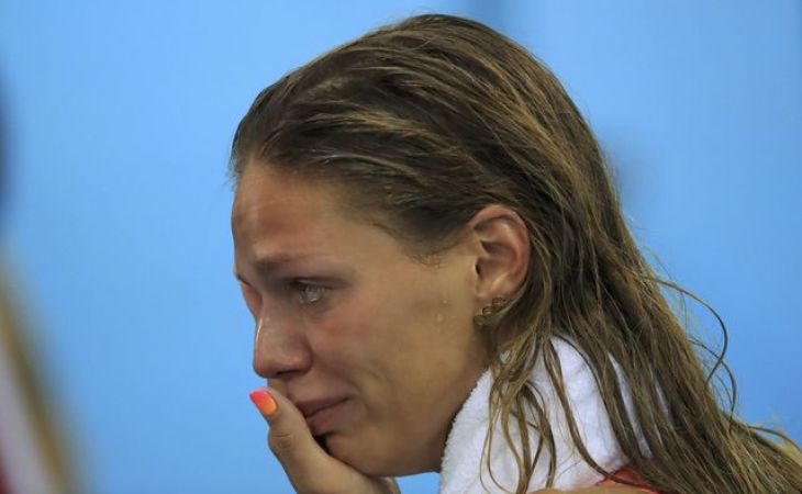 Серебряный призер Олимпиады Юлия Ефимова расплакалась во время интервью. Видео