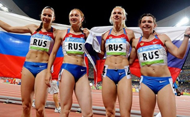 Российских легкоатлеток лишили золота ОИ - 2008