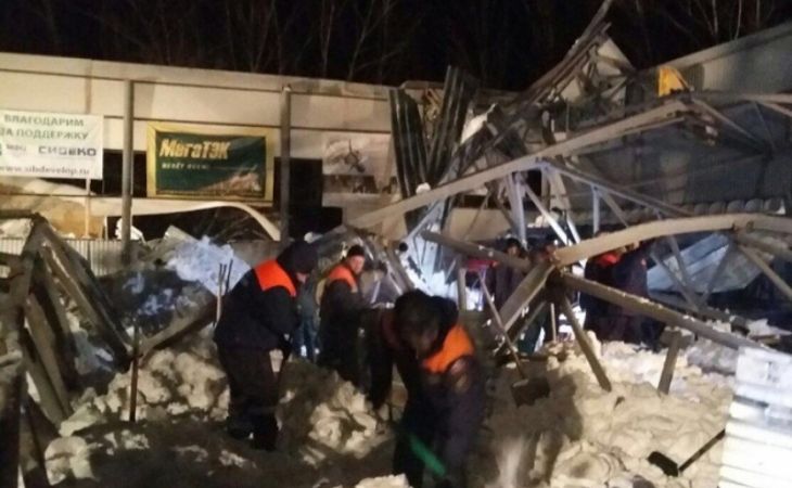 Два человека, в том числе ребенок, погибли при обрушении конного клуба под Новосибирском