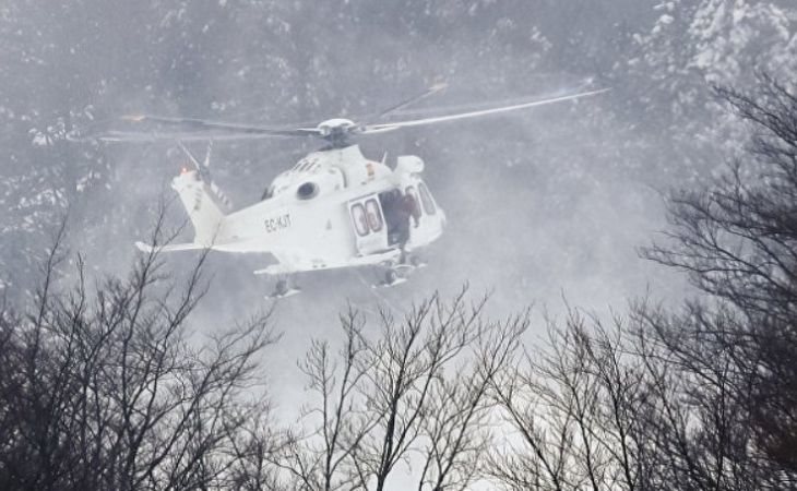 В Италии во время спасательной операции разбился вертолет спасателей