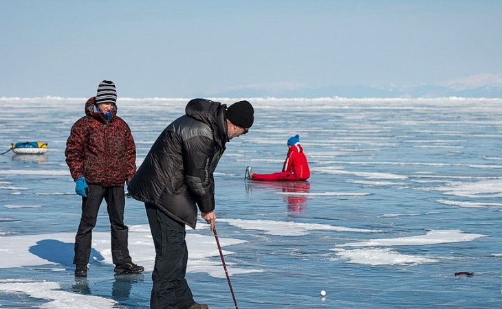 Гольф-турнир на льду пройдёт на Байкале
