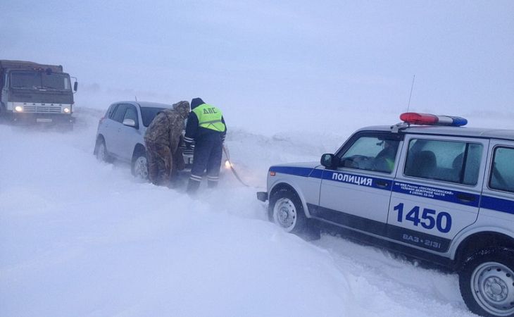 Полный перечень перекрытых дорог в Алтайском крае из-за непогоды