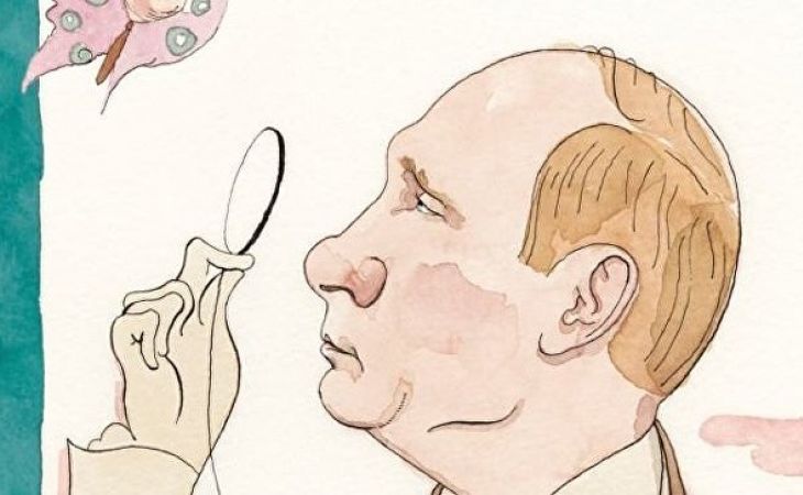 Журнал New Yorker вышел с русским названием и изображением Путина на обложке
