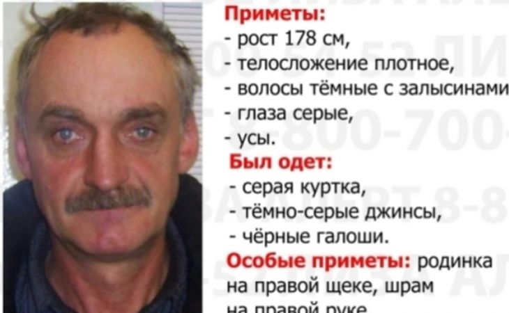 Пропавший в конце февраля житель Алтайского края найден мертвым