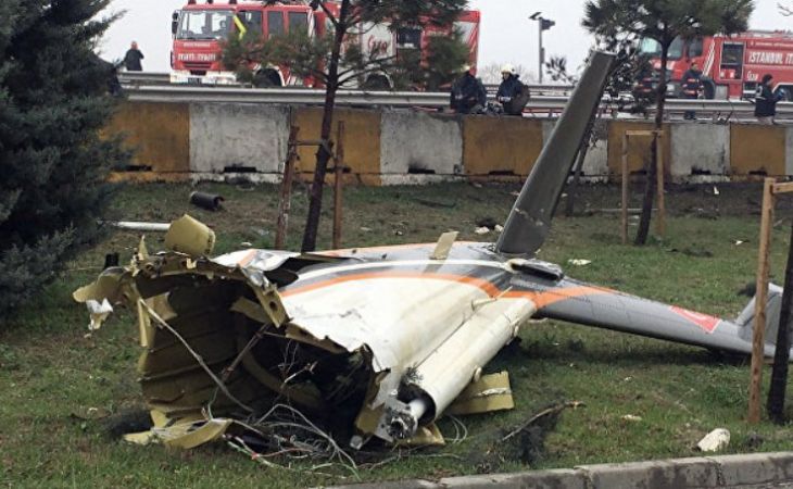 Вертолет с четырьмя россиянами на борту разбился под Стамбулом