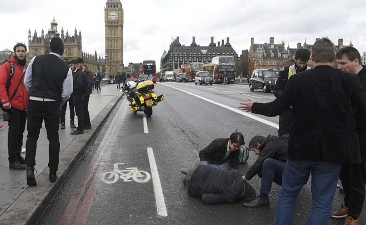 Теракт в центре Лондона: 5 погибших, более 40 пострадавших