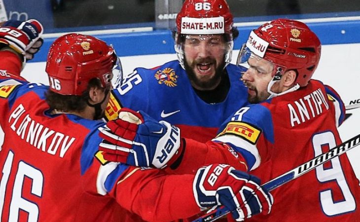 Сборная России по хоккею обыграла Чехию и вышла в полуфинал ЧМ-2017