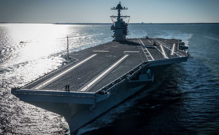 США приняли на вооружение самый дорогой боевой корабль в мире‍