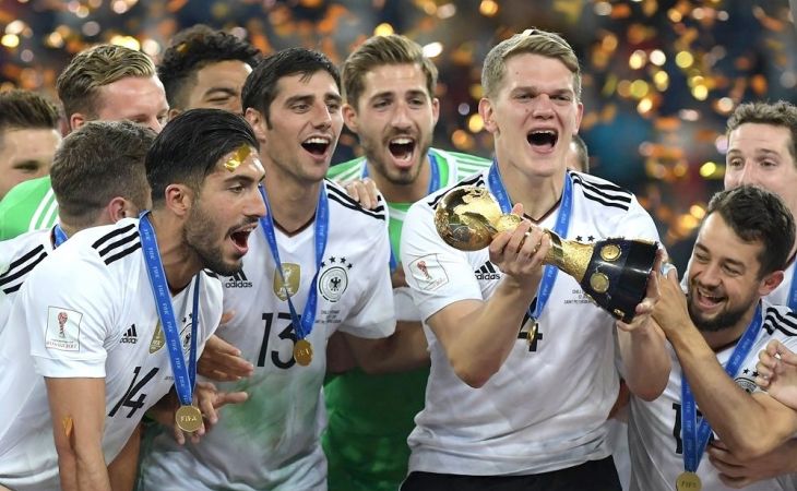 Сборная Германии  стала победителем Кубка конфедераций
