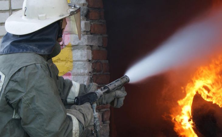 Сильнейший пожар в Барнауле локализован