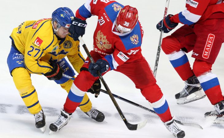 Сборная России по хоккею проиграла шведам - предстоит игра в четвертьфинале ЧМ с канадцами