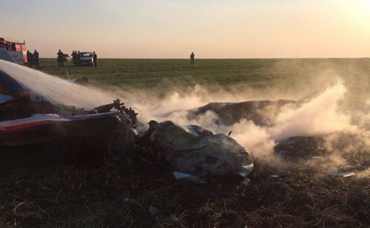 Самолет АН-2 разбился в Волгоградской области