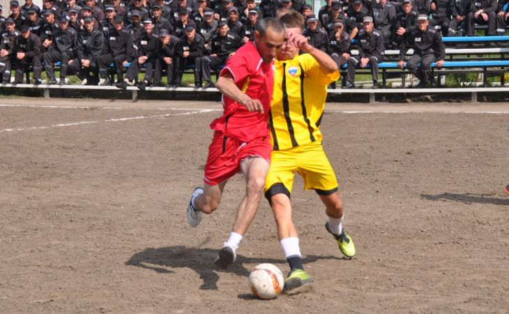 Алтайские заключенные разыграли Кубок колонии по мини-футболу
