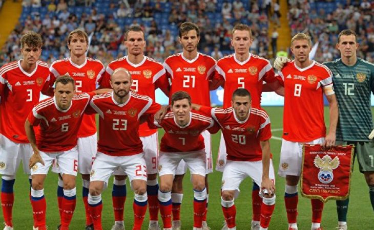 Сборная России по футболу одержала верх над Чехией в товарищеском матче